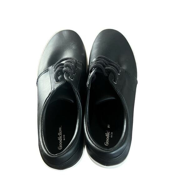 GOODFELLOW & CO Men's Rome Low Top Sneakers Black - Picture 3 of 5